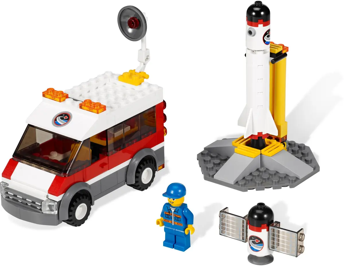 LEGO City 3366 Satellite Launch Pad set