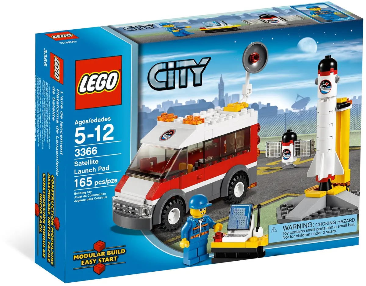 LEGO City 3366 Satellite Launch Pad set, image 8