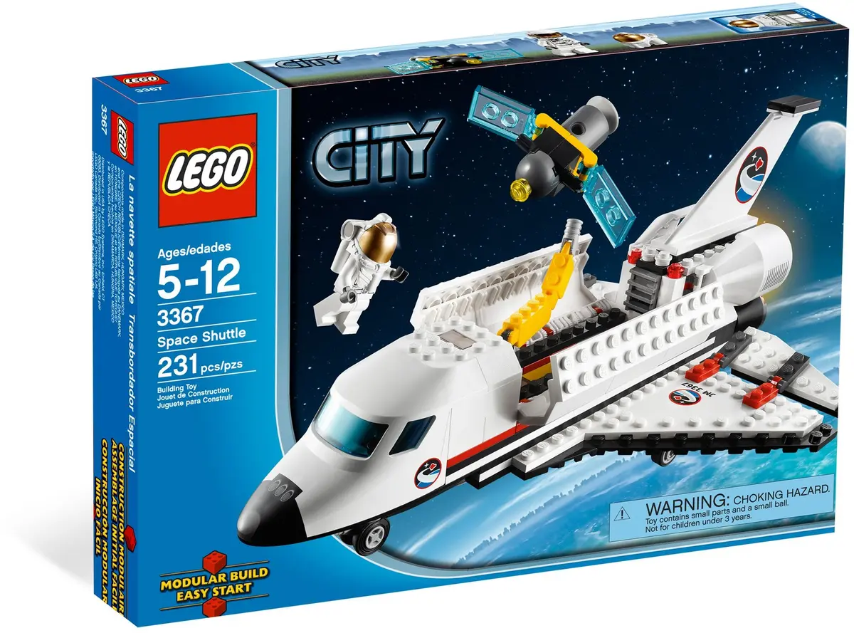 LEGO City 3367 Space Shuttle set, image 8