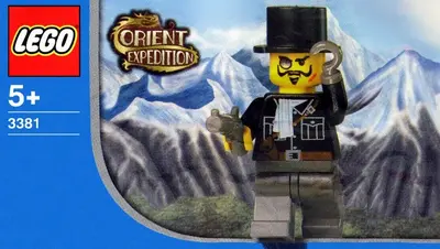 LEGO Adventurers 3381 Sam Sinister set