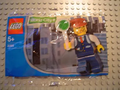 LEGO World City 3385 Train Conductor set