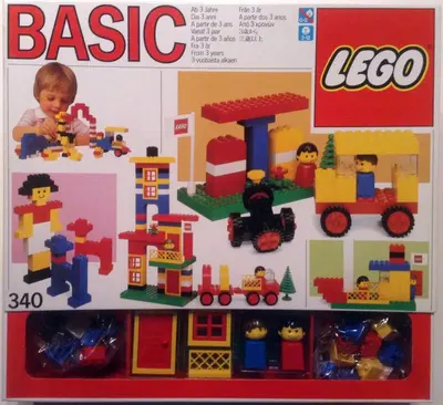 LEGO Basic 340 Basic Building Set, 3+ set
