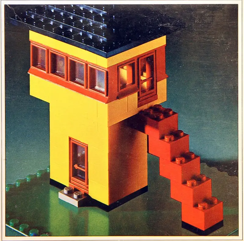 LEGO System 340 Railroad Control Tower set, image 5