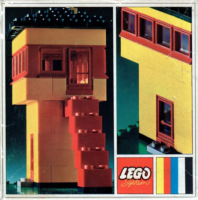 LEGO System 340 Railroad Control Tower set