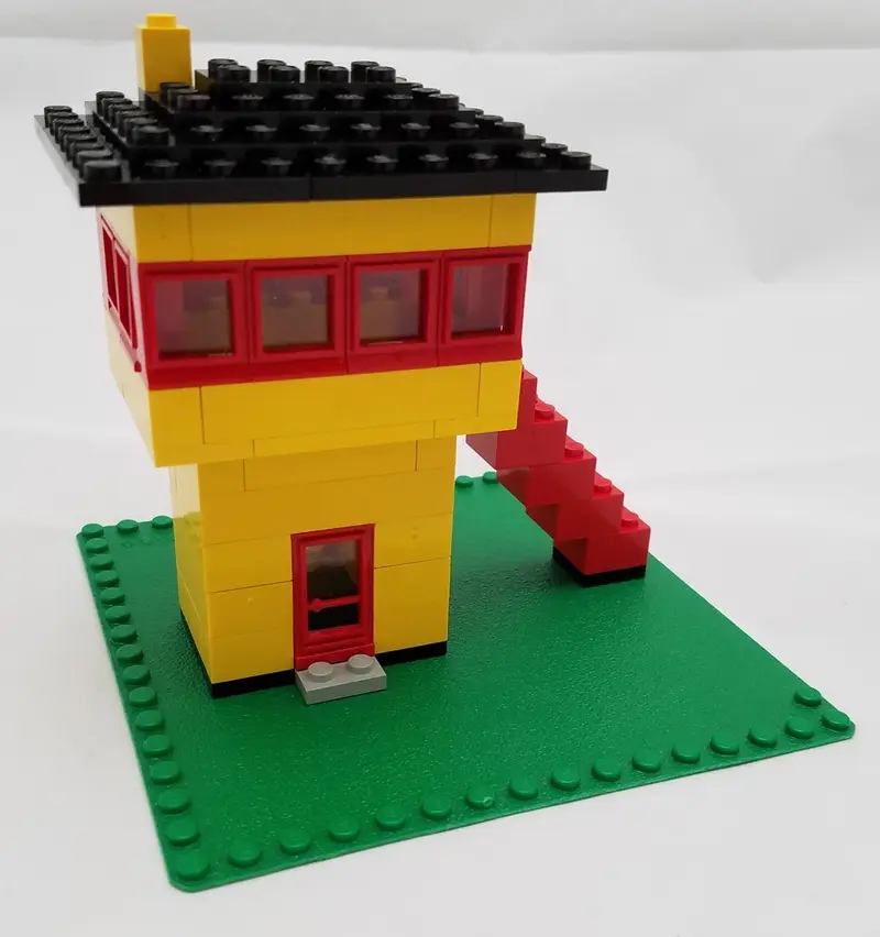 LEGO System 340 Railroad Control Tower set, image 2
