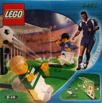 LEGO Sports 3401 Shoot 'n' Score (Zidane Edition) set