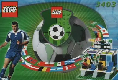 LEGO Sports 3403 Fans' Grandstand with Scoreboard set
