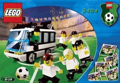 LEGO Sports 3404 Black Team Bus set