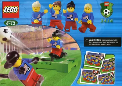 LEGO Sports 3416 Women's Team set