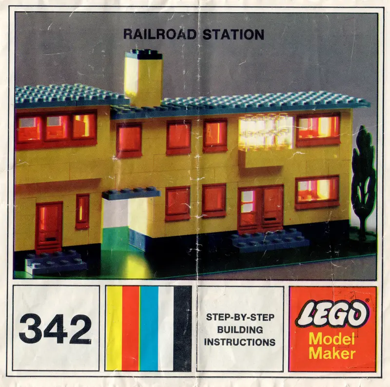 LEGO Samsonite 342 Terminal Building set, image 2
