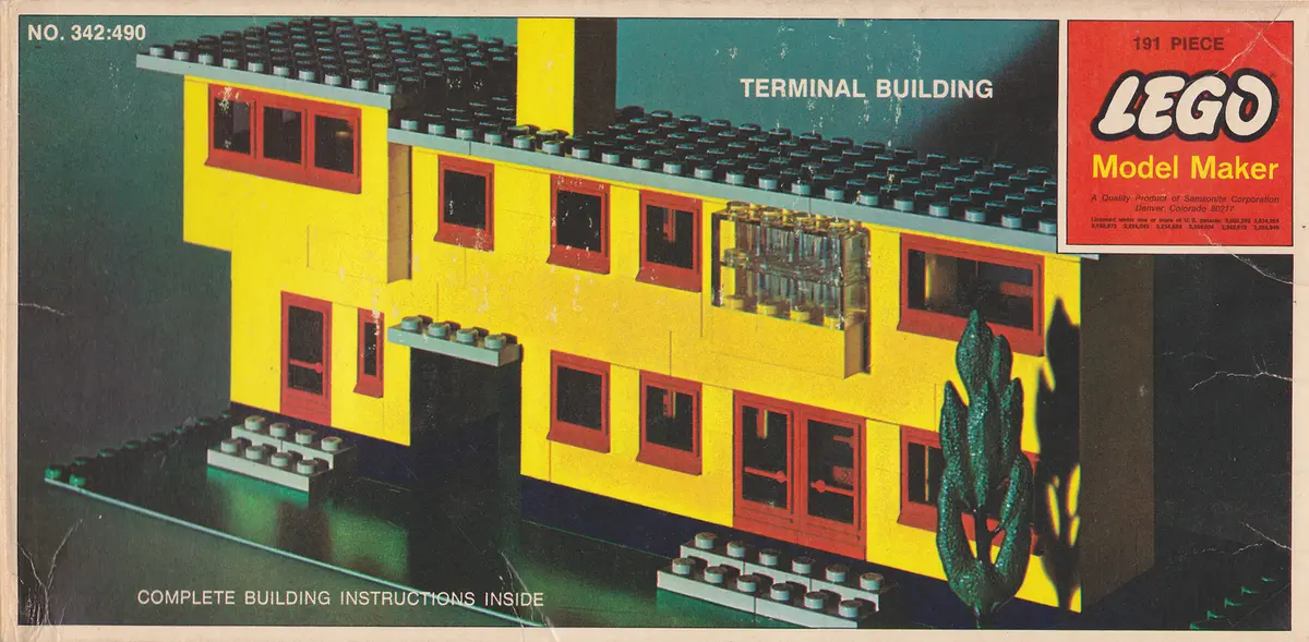 LEGO Samsonite 342 Terminal Building set, image 7