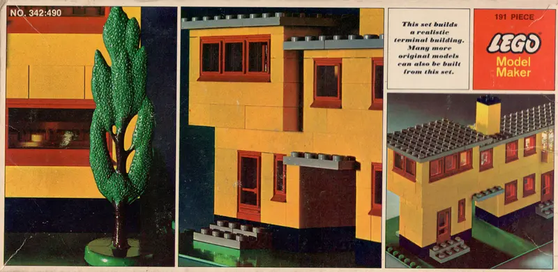 LEGO Samsonite 342 Terminal Building set, image 3
