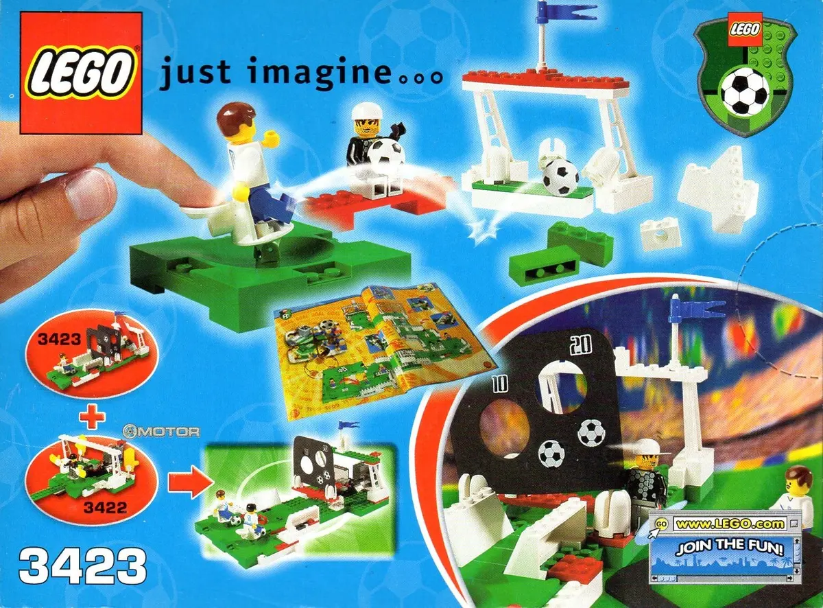 LEGO Sports 3423 Freekick Frenzy set, image 2