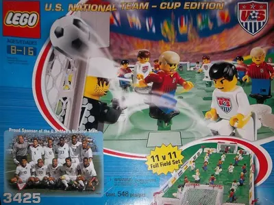LEGO Sports 3425 US National Team Cup Edition Set set