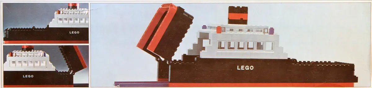LEGO System 343 Train Ferry set