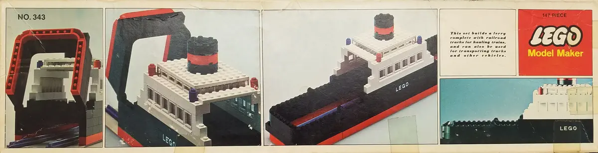 LEGO Samsonite 343 Ferry set, image 3