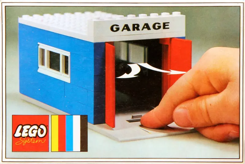 LEGO LEGOLAND 348 Garage with Automatic Doors set