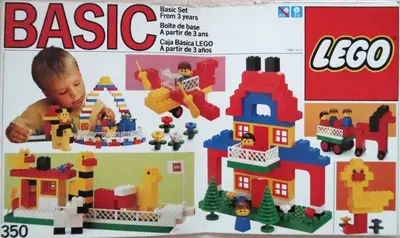 LEGO Basic 350 Basic Building Set, 3+ set