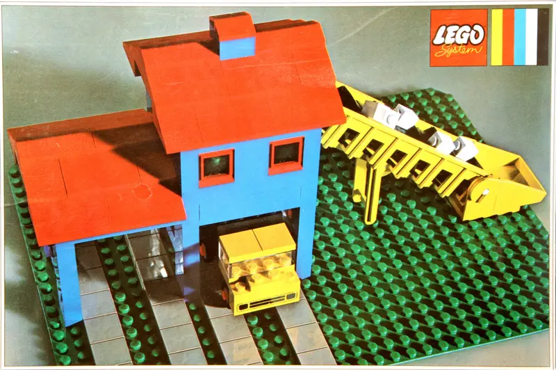 LEGO LEGOLAND 351 Gravel Depot set