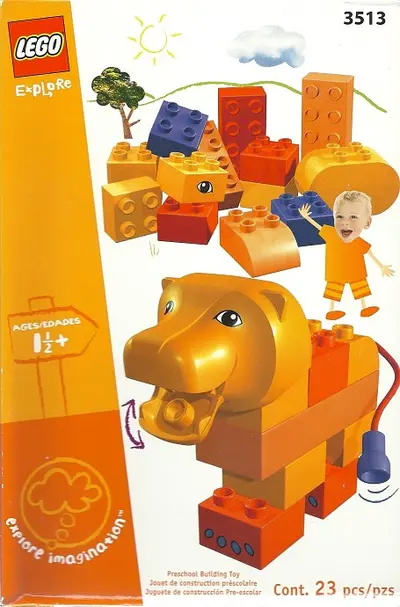 LEGO Explore 3513 Funny Lion set