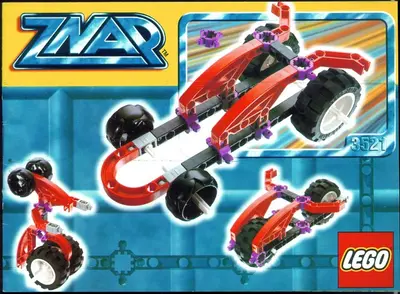 LEGO Znap 3521 ZNAP Red Racer set