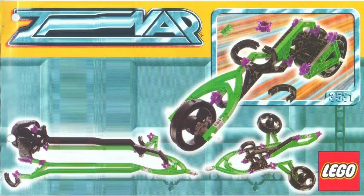 LEGO Znap 3531 Tri-Bike set
