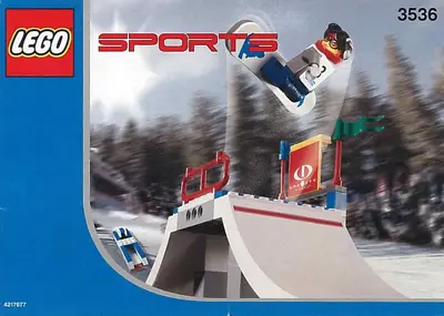 LEGO Sports 3536 Snowboard Big Air Comp set
