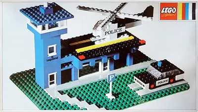 LEGO LEGOLAND 354 Police Heliport set