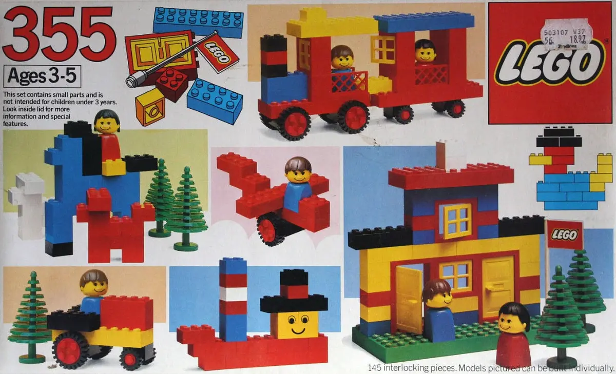 LEGO Basic 355 Universal Building Set set