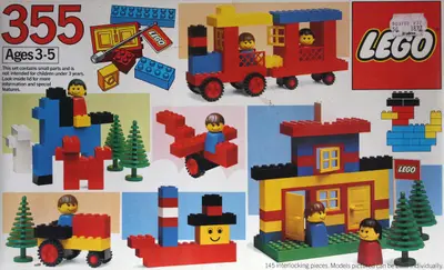 LEGO Basic 355 Universal Building Set set