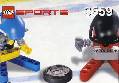 LEGO Sports 3559 Red and Blue Player set