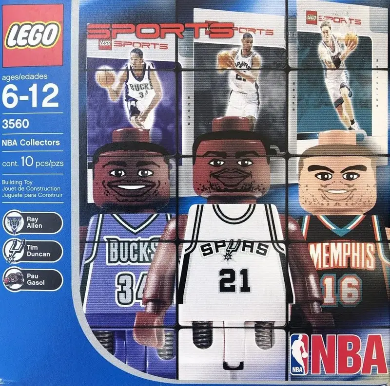 LEGO Sports 3560 NBA Collectors #1 set