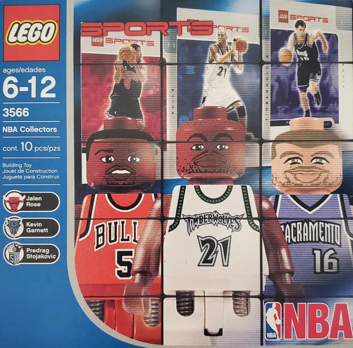 LEGO Sports 3566 NBA Collectors #7 set