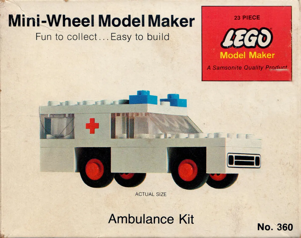 LEGO Samsonite 360 Ambulance Kit set