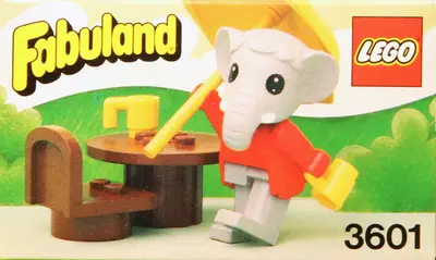 LEGO Fabuland 3601 Elton Elephant set