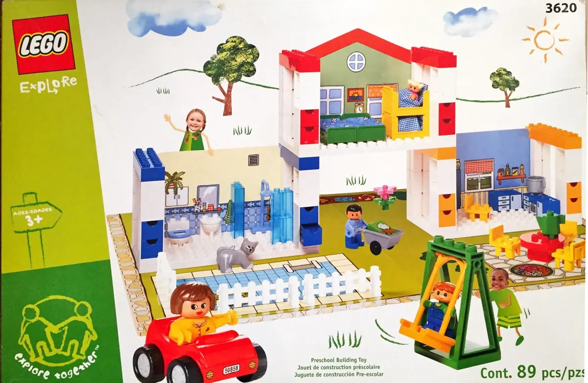 LEGO Explore 3620 Playhouse set