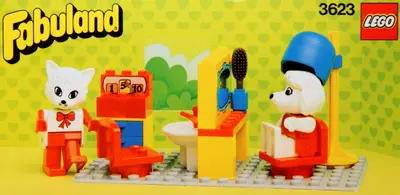 LEGO Fabuland 3623 Beauty Salon set