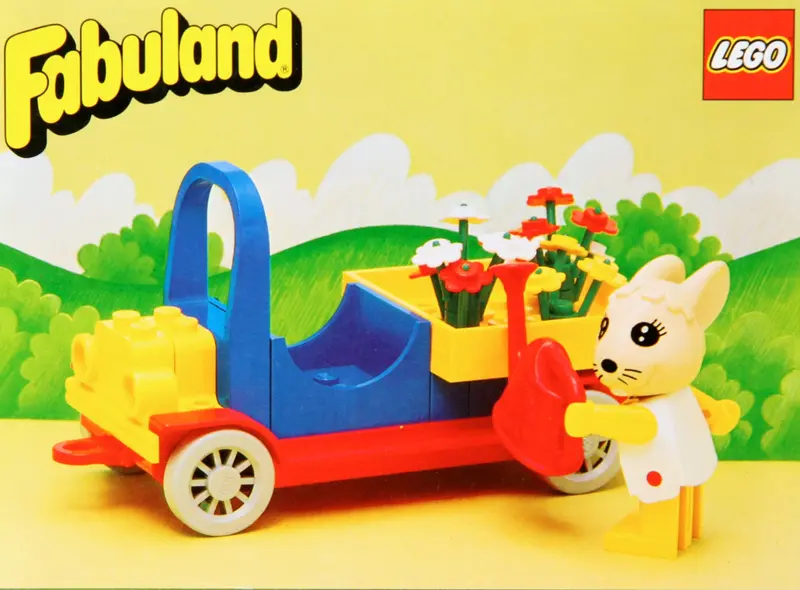 LEGO Fabuland 3624 Flower Car set