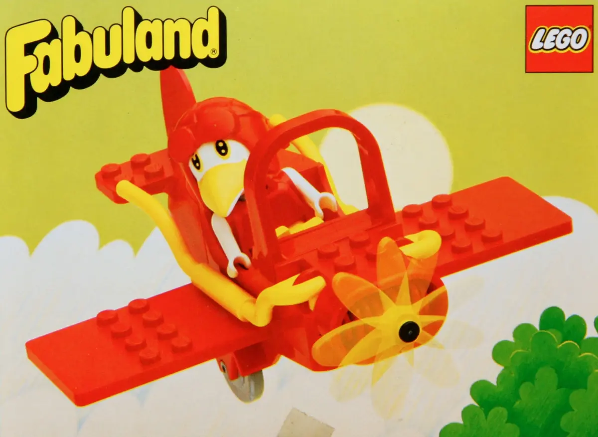 LEGO Fabuland 3625 Sandy Seagull's Aeroplane set