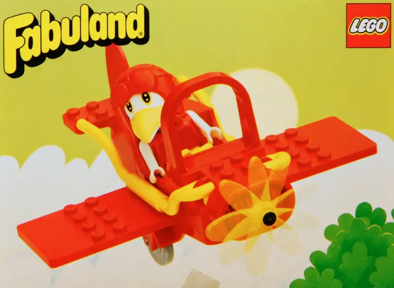 LEGO Fabuland 3625 Sandy Seagull's Aeroplane set