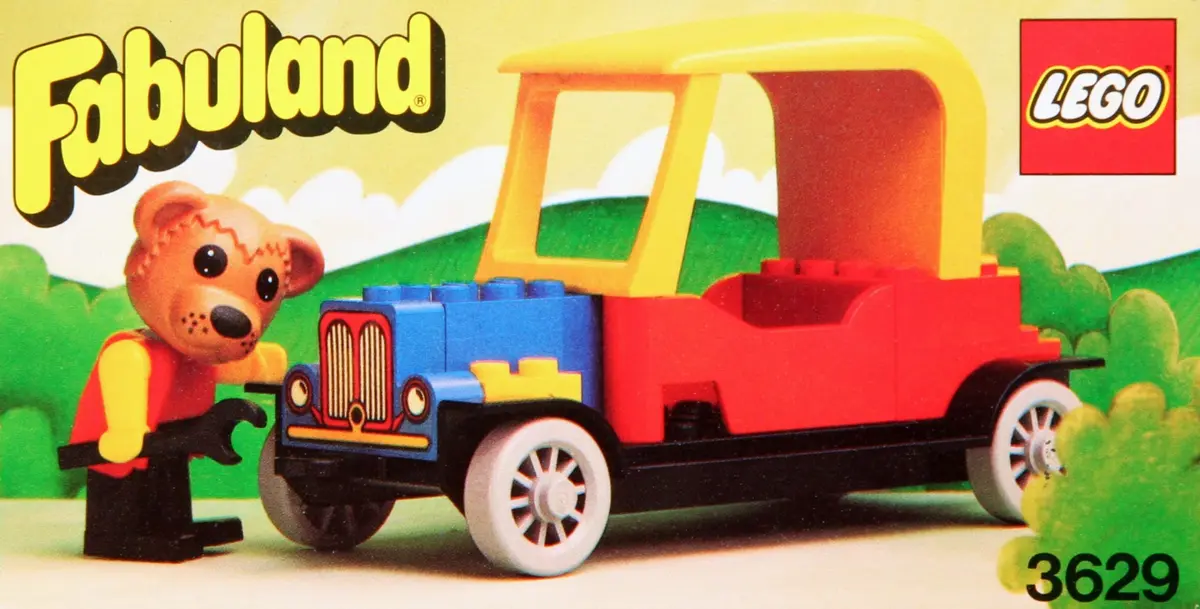LEGO Fabuland 3629 Barney Bear set