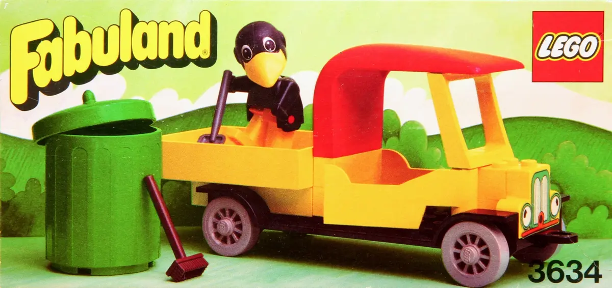 LEGO Fabuland 3634 Charlie Crow's Carry-All set