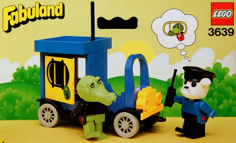 LEGO Fabuland 3639 Paddy Wagon set