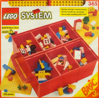 LEGO Basic 365 Build-n-Store Chest set