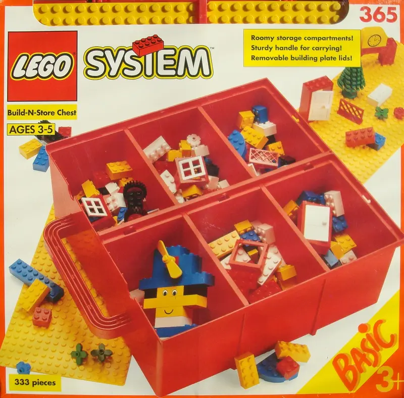 LEGO Basic 365 Build-n-Store Chest set