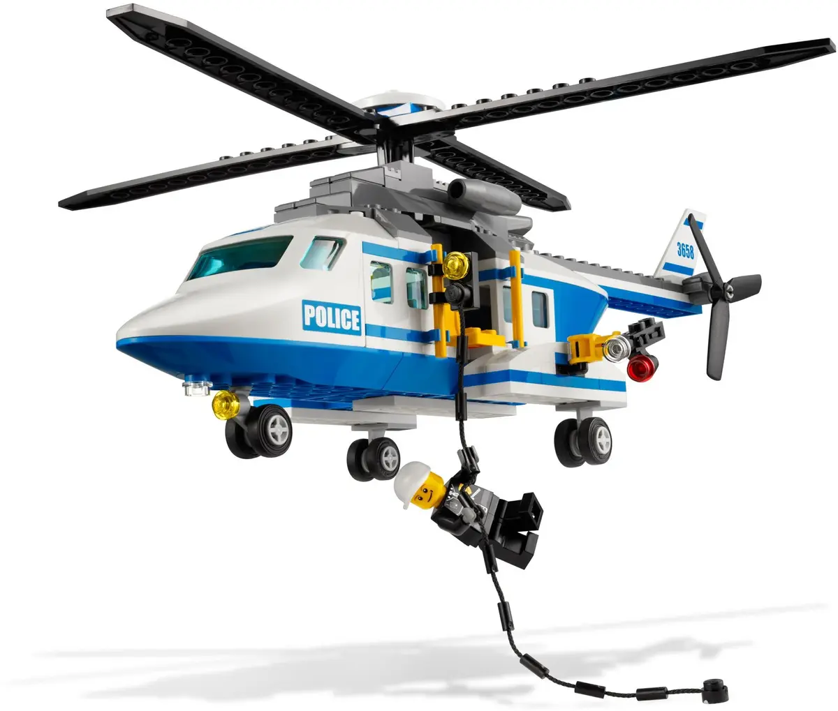 LEGO City 3658 Police Helicopter set, image 11