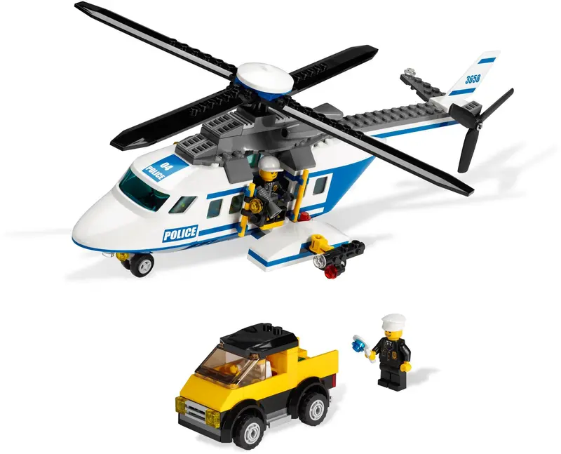 LEGO City 3658 Police Helicopter set