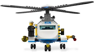 LEGO City 3658 Police Helicopter set, image 5