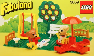 LEGO Fabuland 3659 Playground set