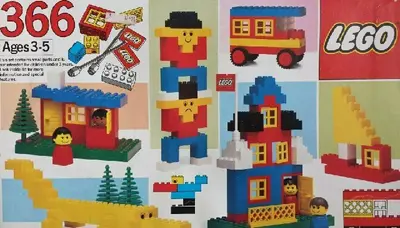 LEGO Basic 366 Basic Building Set set
